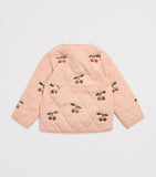 KONGES SLOJD Sequin Flora jacket for children aged 9 months to 10 years, UK version