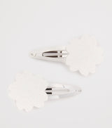 Tartine et Chocolat Glitter Flower Hair Clips (Set of 2)