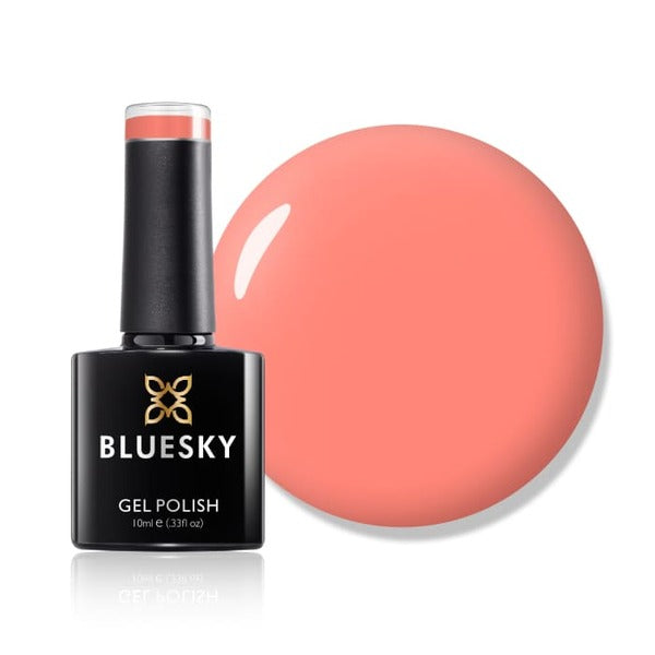 Bluesky Gel Nail Polish California Coral - British product