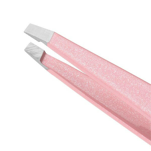 Tweezerman Shimmer Pink Full Size Slant Tweezer GOODS Superdrug
