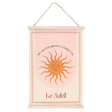 Something Different Le Soleil Sun Wall Decoration Hanging 45cm