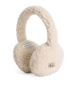 Dolce&Gabbana Kids Faux Shearling Logo Earmuffs