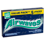 Wrigley's Airwaves Menthol & Eucalyptus Flavour Sugar Free Chewing Gum 70g GOODS Sainsburys