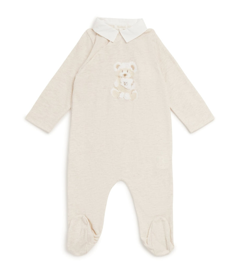 Patachou cotton embroidered all-in-one 1-24 months, imported from the UK