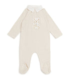 Patachou cotton embroidered all-in-one 1-24 months, imported from the UK