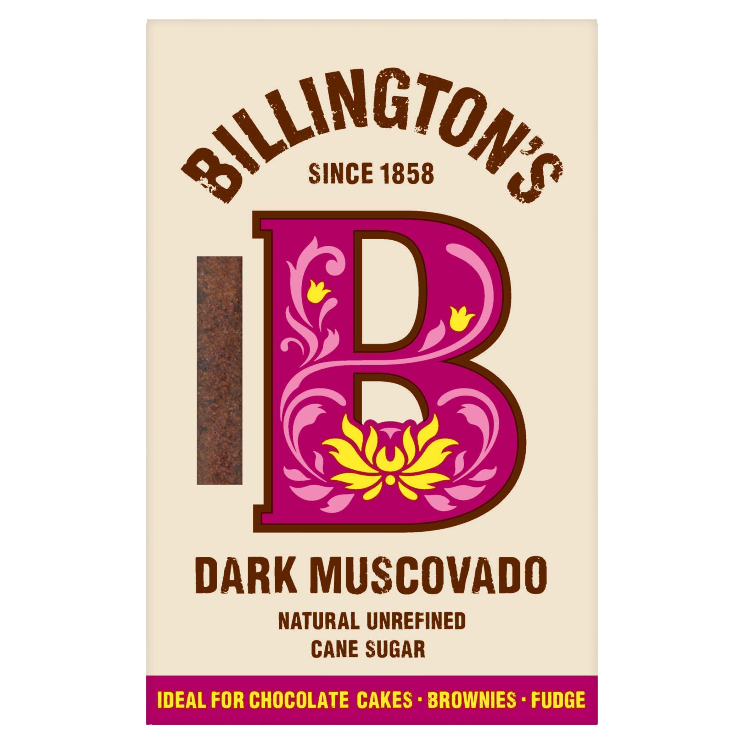 Billington's Dark Muscovado Sugar 500g - McGrocer