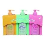Yes Studio Cocktail Hour Body Wash Trio Gift Set 3 x 300ml
