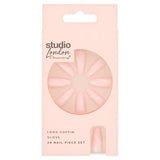 Superdrug Studio False Nails Pink Marble Kit 24pc