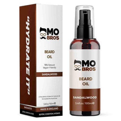 Mo Bros Beard Oil Sandalwood Facial Hair Care 100ml