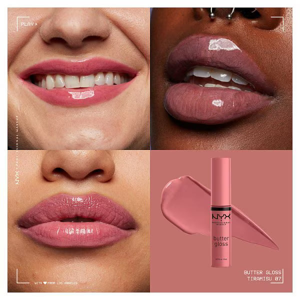 NyX butter gloss tiramisu lip gloss imported from the UK