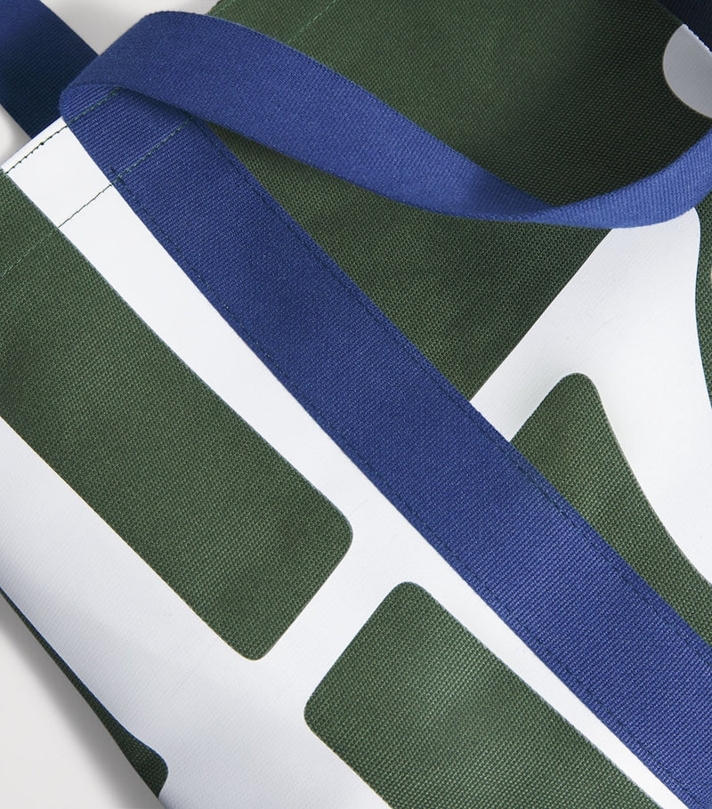 Harrods Medium Cotton Logo Tote Bag