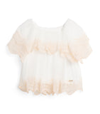 Chloé kids embroidered ceremony dress 4-14 years - British product
