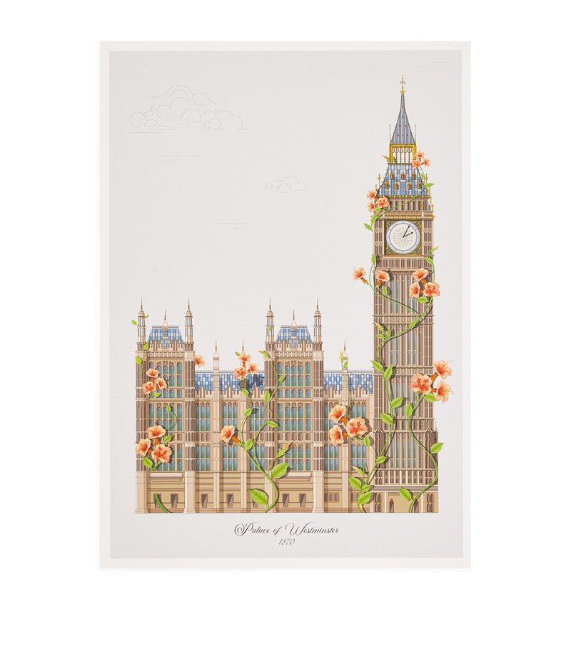 Konstantinos Chalaris Big Ben Print (42cm x 30cm)