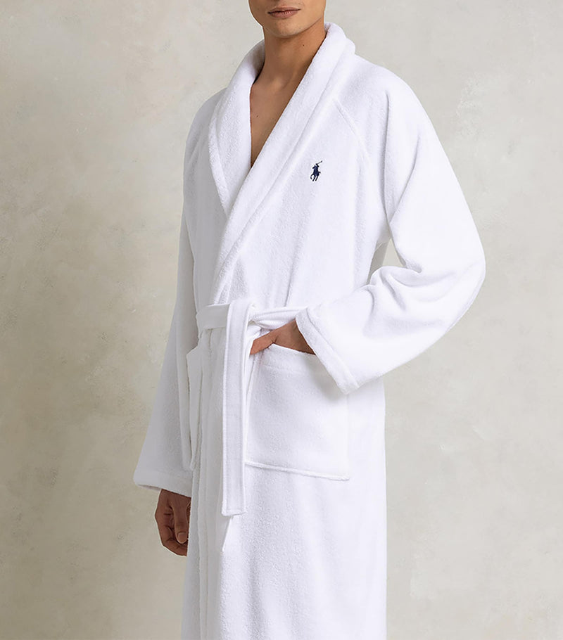 Ralph Lauren Polo Player bath robe, imported from the UK