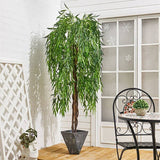 Livingandhome artificial willow tree 180cm, UK version