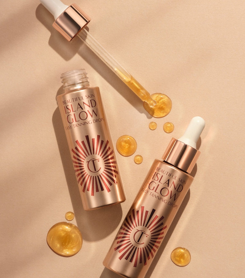Charlotte Tilbury Island Glow tanning drops 30ml - British product