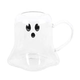 Something Different ghost glass mug 600ml Halloween design (British brand)