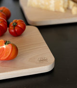 Medium Classic Beechwood Cutting Board with Non-Slip Feet for Chopping and Cheeseboards