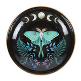 Something Different Luna Moth Ceramic Incense Holder 9cm