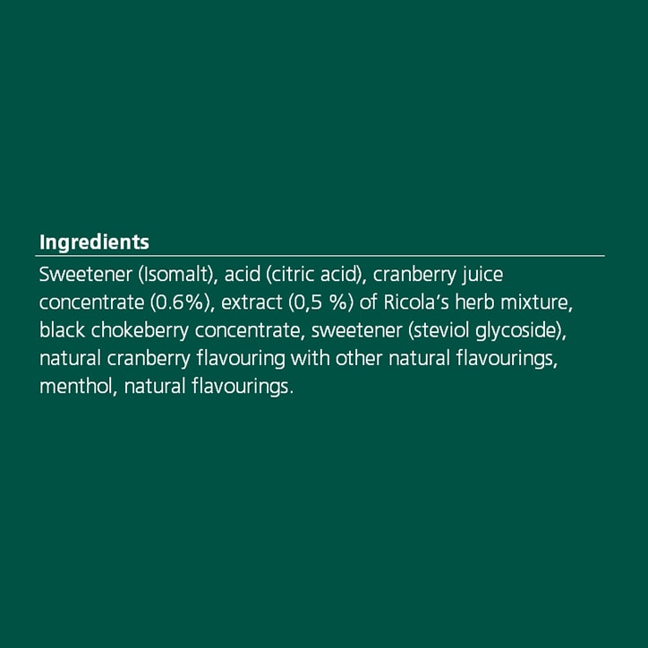 Ricola Lemon Mint Herbal Sweets Box 45g - McGrocer