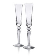 Baccarat Set of 2 Mille Nuits Flutissimo Champagne Glasses (170ml)