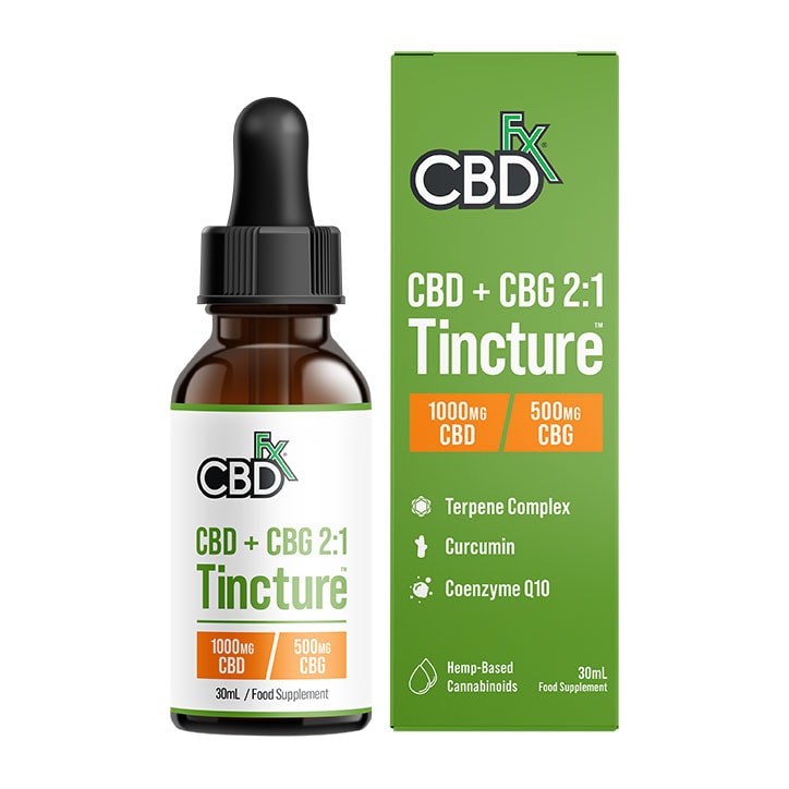 CBDfx 1000mg CBD/500mg CBG Oil 30ml - 998931