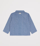 Organic Cotton Striped Jacket for Children Aged 9 Months to 10 Years