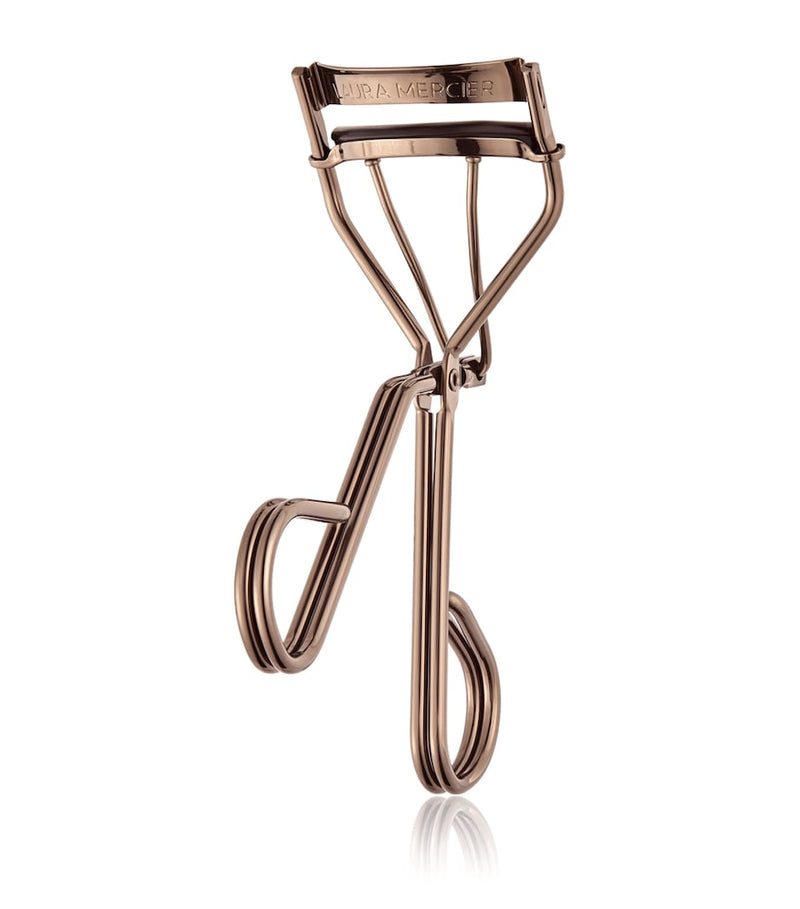 Rose-Gold Eyelash Curler with Silicone and Replacement Pad