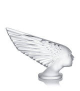 Lalique Mascot Victoire Crystal Sculpture Home Styling Piece