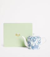 Bone China Teapot with Toile Pattern 800ml 16cm
