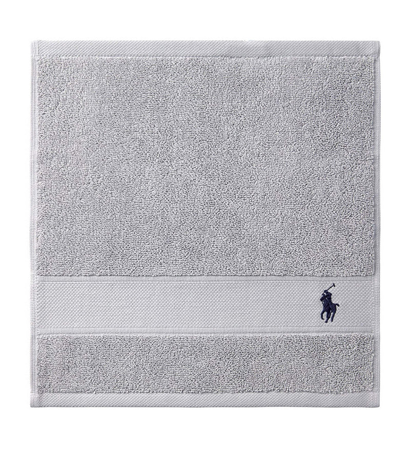 Ralph Lauren Home Polo Player Face Cloth (33cm x 33cm)