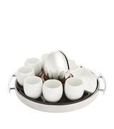 Porcelain Espresso Cup Set of 2, 100ml Capacity