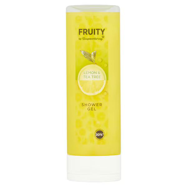 Fruity Lemon and Tea Tree shower gel 250ml, UK version