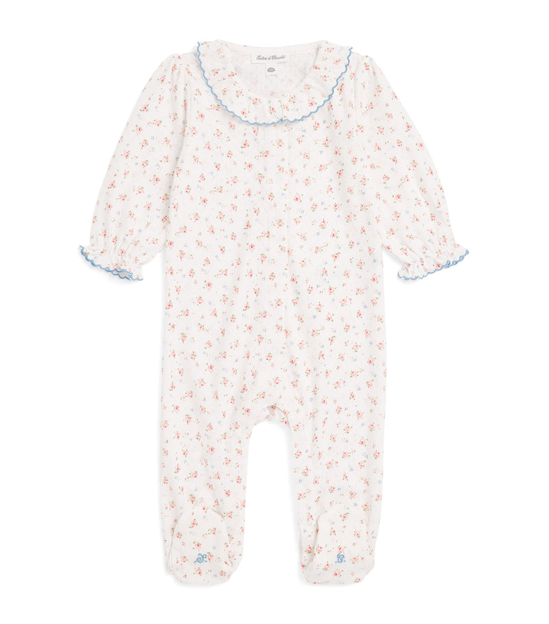 Tartine et Chocolat floral all-in-one sleepsuit 0-24 months (British brand)