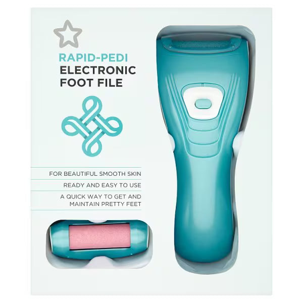 Superdrug Rapid-Pedi Electric Foot File (British brand)