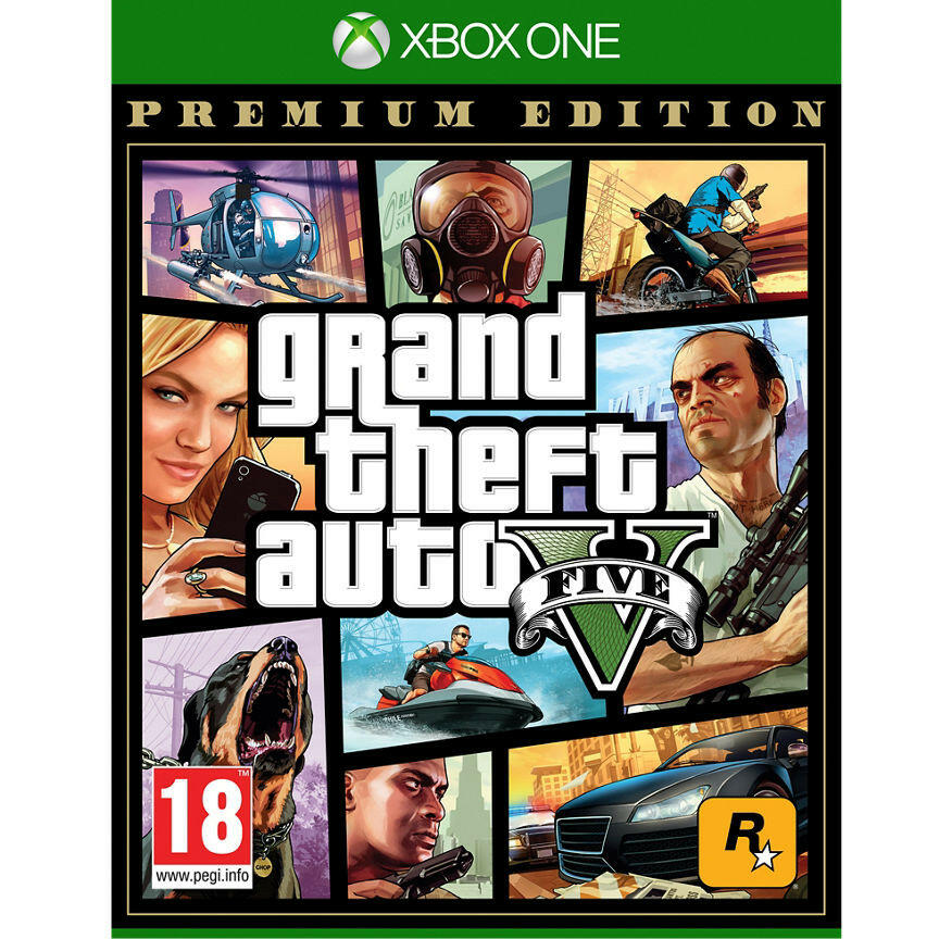 Xbox One Grand Theft Auto V Premium Edition GOODS ASDA