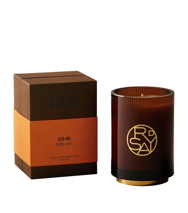 D'Orsay 02:45 Enfin seuls scented candle 250g - British product