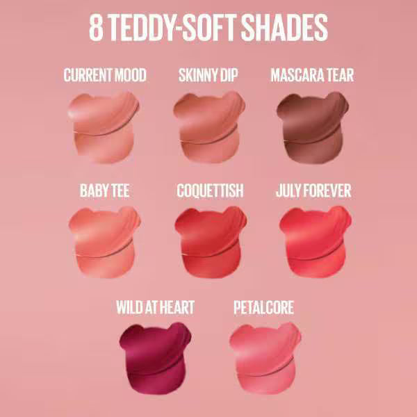 Maybelline Lip Tint Teddy July Forever, imported from the UK