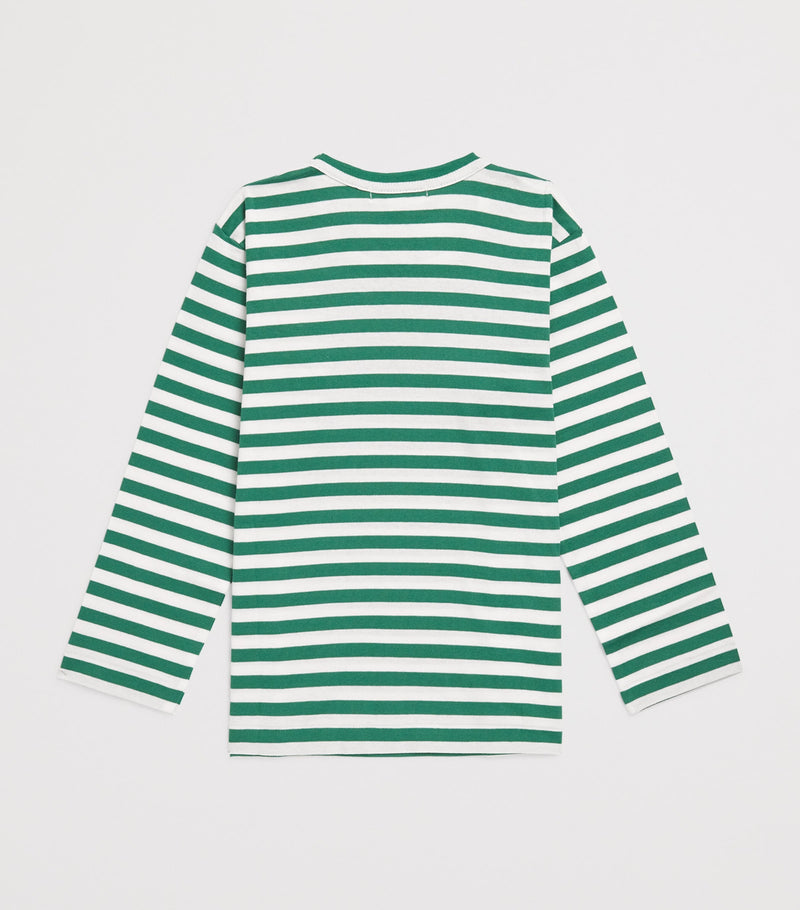 Comme Des Garçons stripe heart logo T-shirt for children 2-6 years - British product