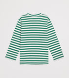 Comme Des Garçons stripe heart logo T-shirt for children 2-6 years - British product