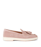 Santoni suede Feudal loafers (British brand)