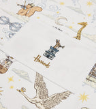 Harrods children's printed apron with animal motifs 42cm x 50cm, UK version