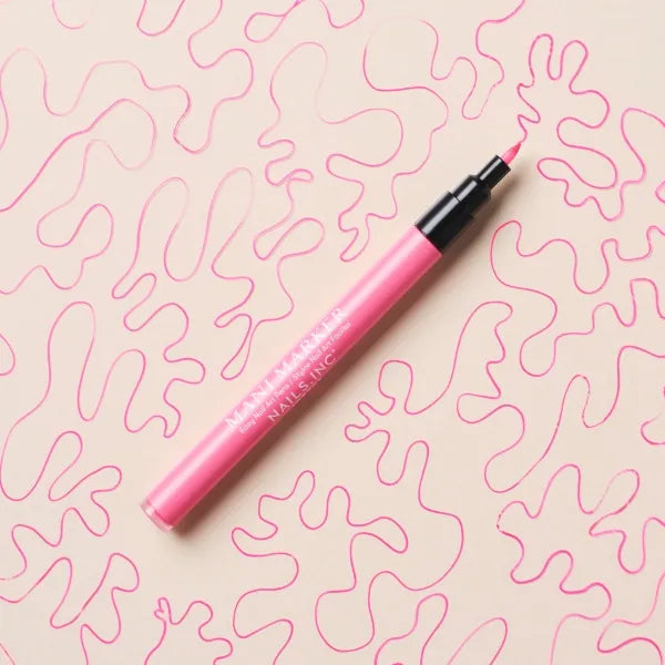 Nails.INC pink mani marker pen 3ml, imported from the UK