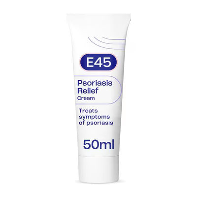 E45 Psoriasis Treatment Cream Skin Emollient 50ml