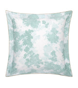 Square Oxford Pillowcase with Floral Print, 65cm x 65cm, Organic Cotton Sateen