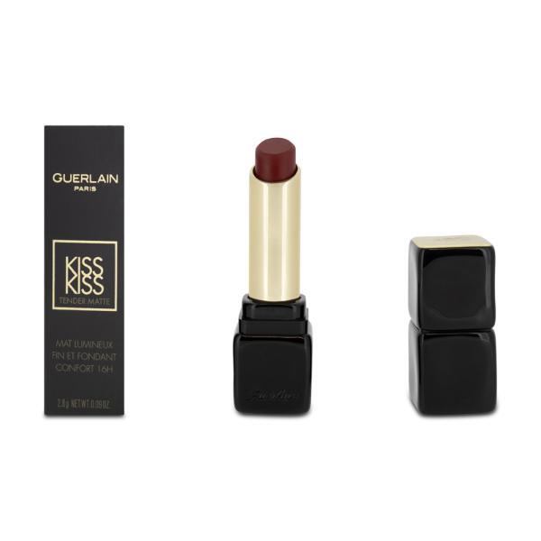 Guerlain Kiss Kiss matte lipstick 999 Eternal Red, UK version