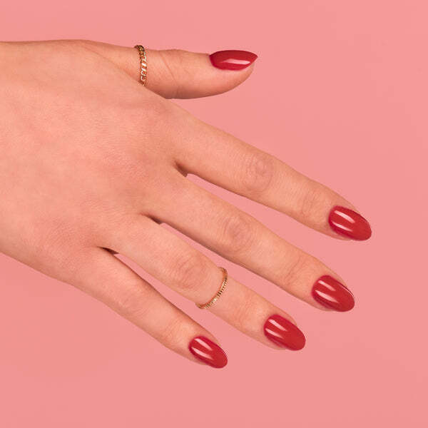 Semilac UV Gel Polish Intense Red 7ml (British brand)