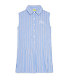 Off-White Kids cotton stripe arrows dress 4-12+ years, imported from the UK