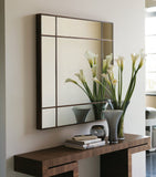 Ash Wood Mirror with Clean Lines for Modern Living Space