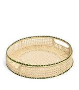La DoubleJ Raffia Tableware Tray 36.5cm
